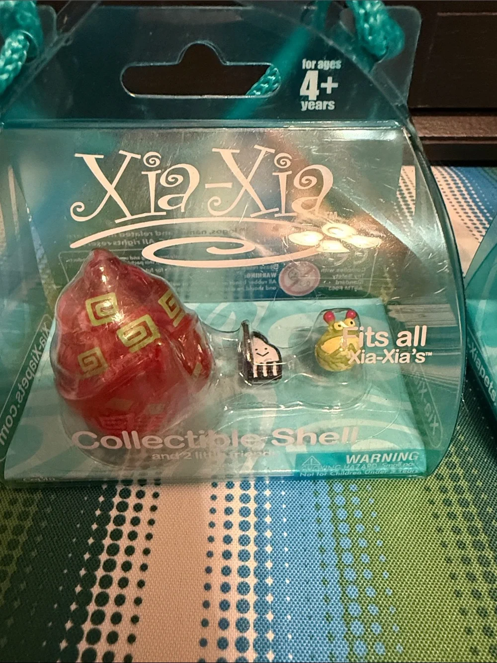 Set of 2 Xia-Xia Collectible Shell Kids Toy - Red and Orange